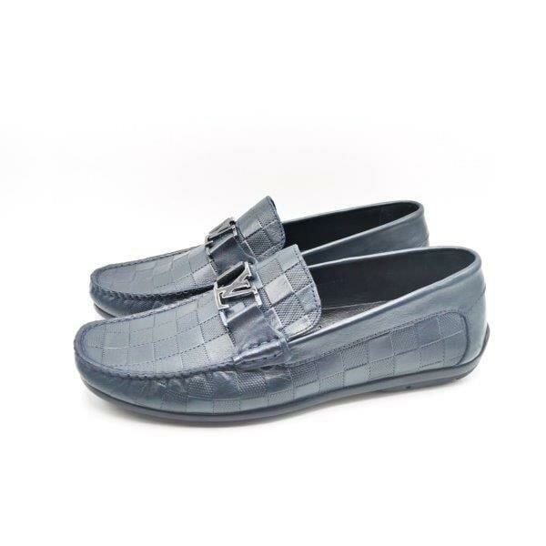 King Shoes AU247 Lacivert Erkek Ayakkabı