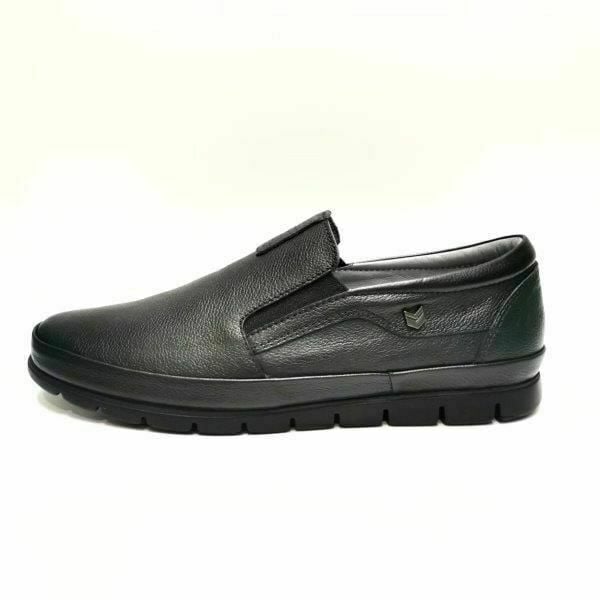 King Shoes Siyah Bağsız Erkek Ayakkabı
