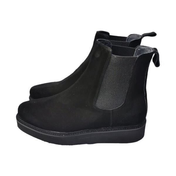 Boy Uzatan Bot Siyah Süet