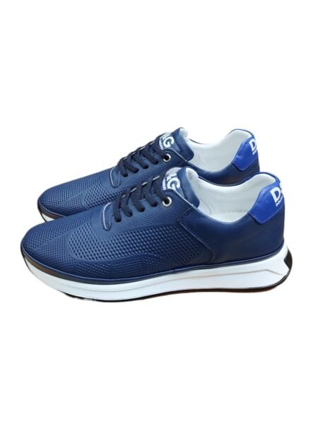 King Shoes Mavi Hafif Spor Ayakkabı