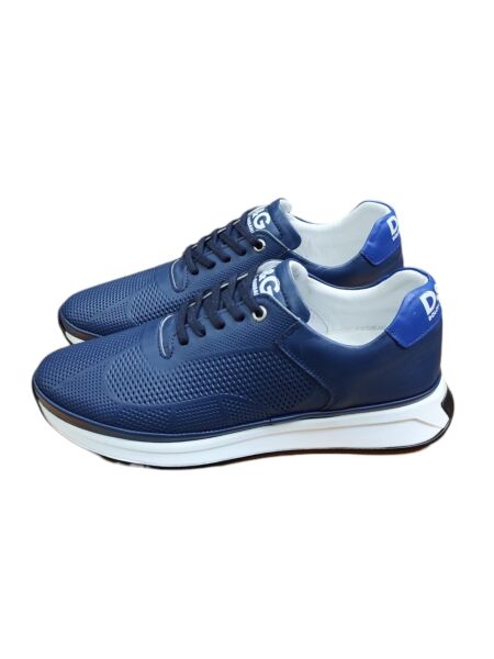 King Shoes Mavi Hafif Spor Ayakkabı