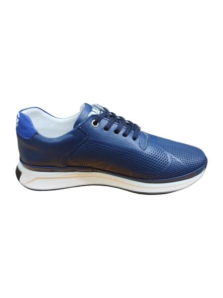 King Shoes Mavi Hafif Spor Ayakkabı