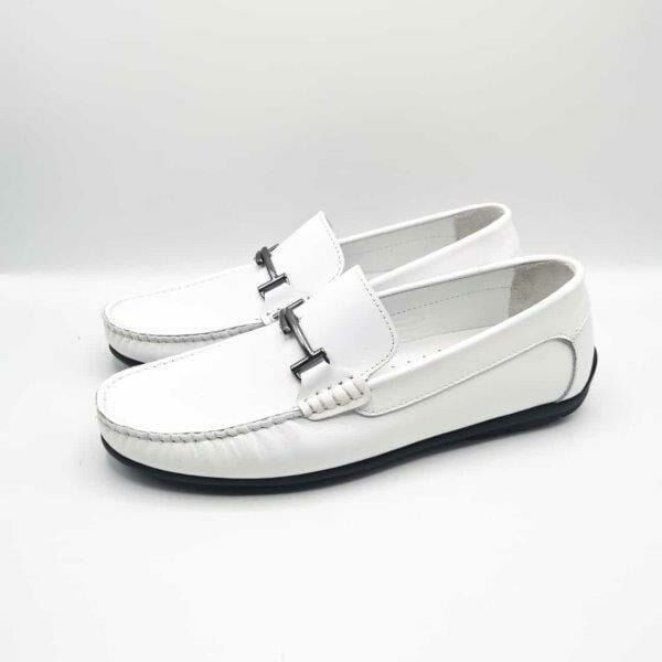 King Shoes AU3210  Beyaz Erkek Ayakkabısı