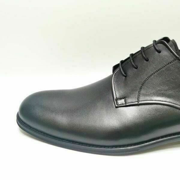 Büyük Numara Siyah Klasik Erkek Ayakkabı