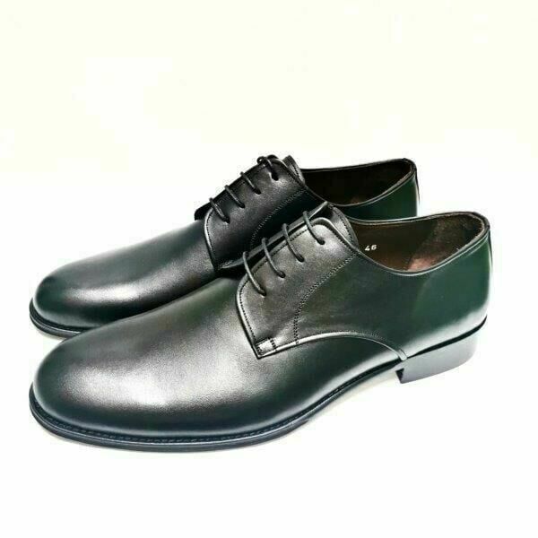 Büyük Numara Siyah Klasik Erkek Ayakkabı