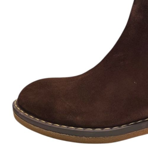 Güvener Küçük Numara Erkek Bot Kahverengi Süet