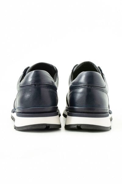 King Shoes Lacivert Günlük Erkek Ayakkabı