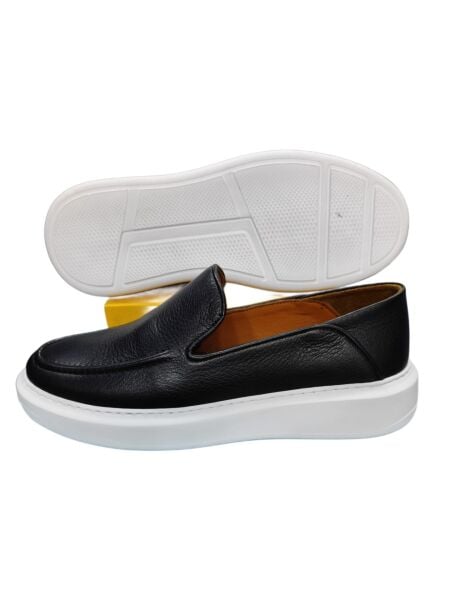 Büyük Numara Günlük Erkek Ayakkabı Siyah