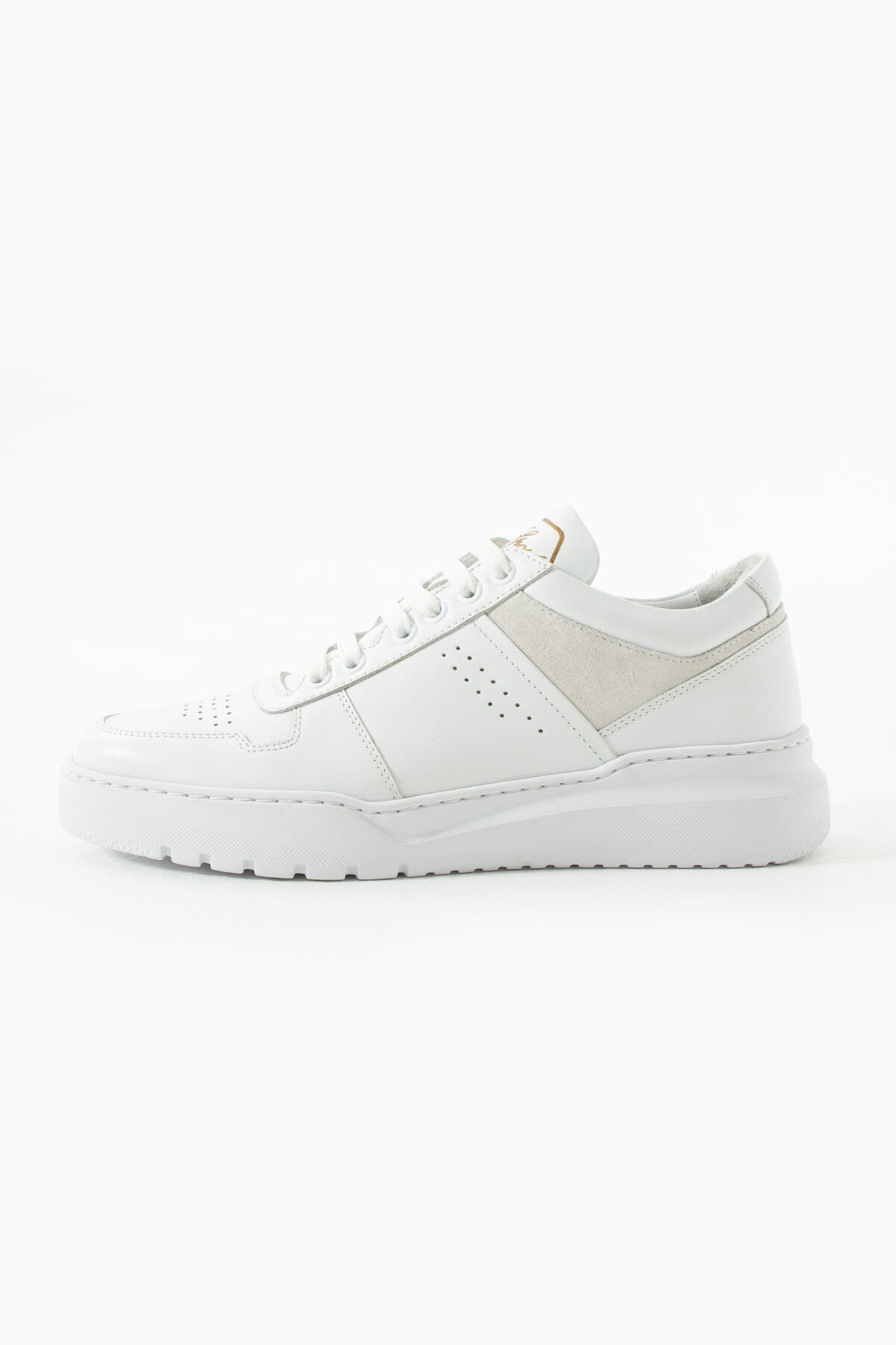 Libero Beyaz Deri Erkek Sneaker