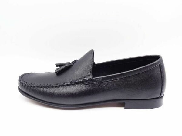 King Shoes Siyah Yazlık Erkek Ayakkabı AU542