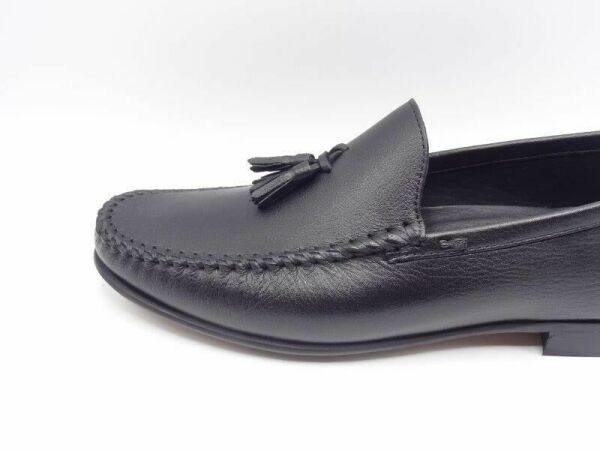 King Shoes Siyah Yazlık Erkek Ayakkabı AU542