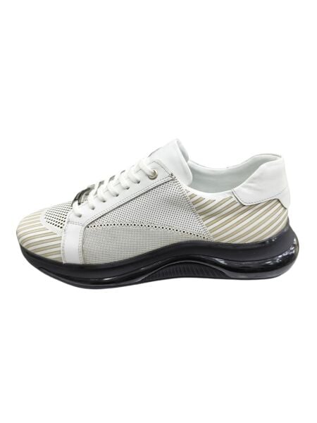 King Shoes Hakiki Deri Hava Alan Erkek Ayakkabı
