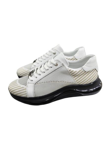 King Shoes Hakiki Deri Hava Alan Erkek Ayakkabı