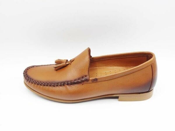 King Shoes Yazlık Erkek Ayakkabı AU542 Taba