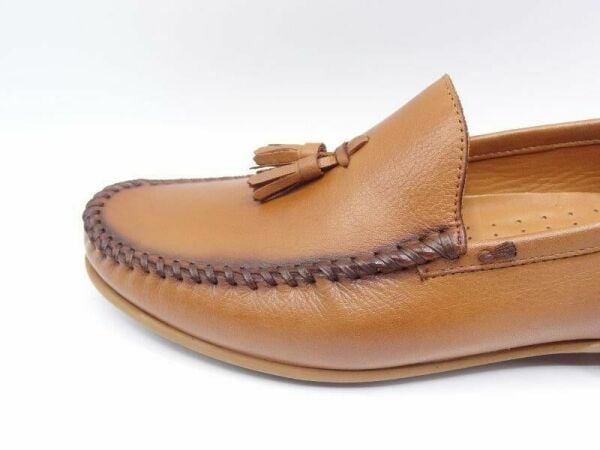 King Shoes Yazlık Erkek Ayakkabı AU542 Taba