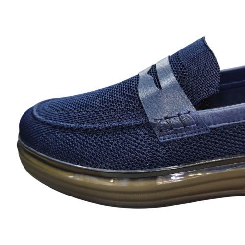 Güvener Şeffaf Taban Erkek Ayakkabı Lacivert