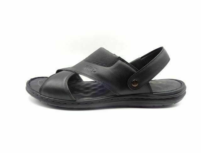 Büyük Numara Terlik  - Büyük No Sandalet TRD175 Siyah