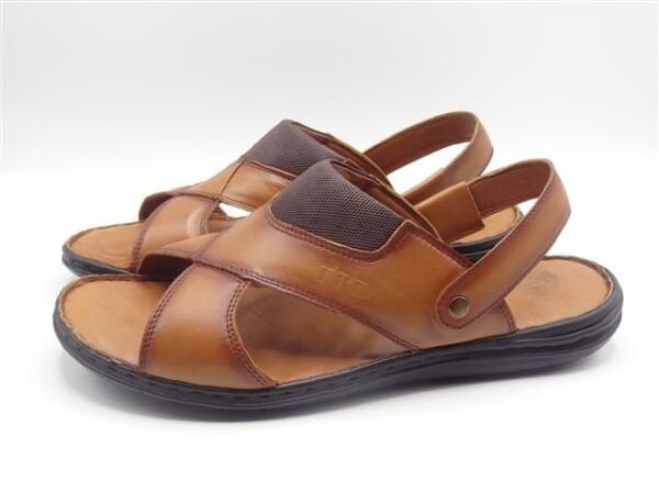 Büyük Numara Terlik  - Büyük No Sandalet TRD175 Taba